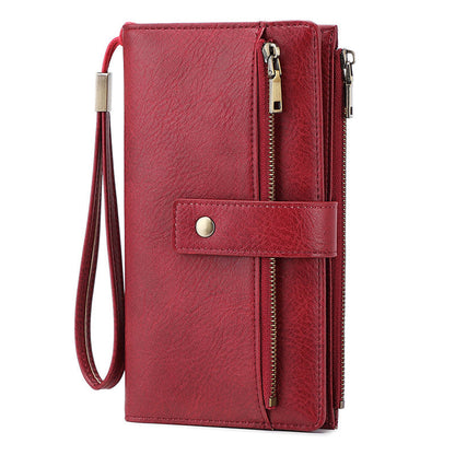 ✨Women's Retro Style RFID Blocking Tri-fold Wallet🛍️