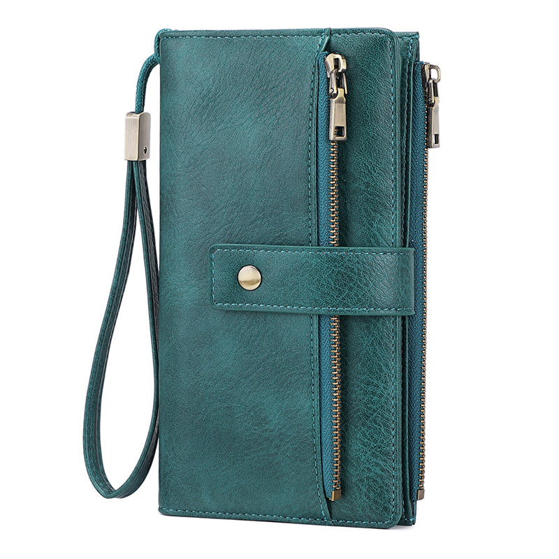 ✨Women's Retro Style RFID Blocking Tri-fold Wallet🛍️