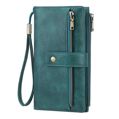 ✨Women's Retro Style RFID Blocking Tri-fold Wallet🛍️
