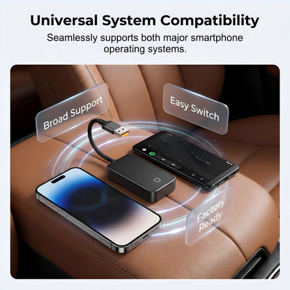 Play2Video Ultra Wireless CarPlay/Android Auto All-in-1 Adapter