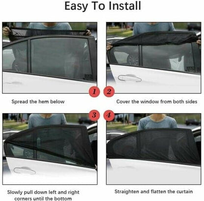 🚗 LIMITED-TIME 50% OFF!⏳Car Window Screens –Anti-Mosquito – Breathable & UV-Protective – Easy Installation