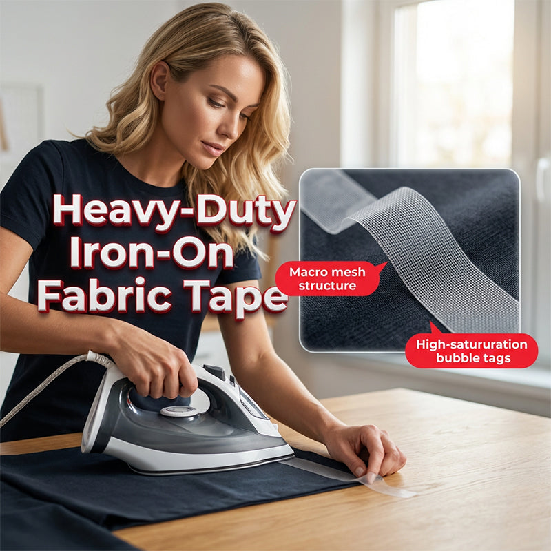 🥳HOT SALE 2026🥳💞50,000+ SOLD!👵❤️ Iron-on hem tape for fabric