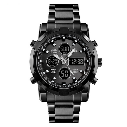 ⌚Waterproof Military Watches for Men – Analogue-Digital, Durable & Functional Design for Outdoor Activities🏕️