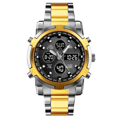 ⌚Waterproof Military Watches for Men – Analogue-Digital, Durable & Functional Design for Outdoor Activities🏕️