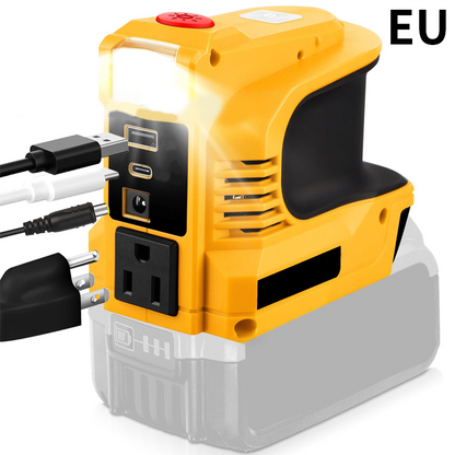 🔥Compact DC to AC Inverter - Suitable for cars, motorhomes, outdoor use