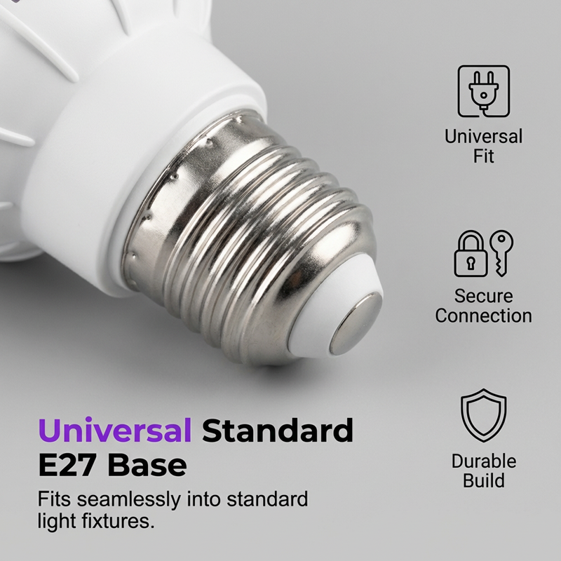 🔥New Hot Selling❤️‍🔥 LED Mosquito Killer Bulb – E27 Screw Base, Indoor/Outdoor Use