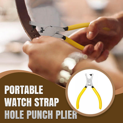 🎉 2026 Sale — Over 19,000 Sold! 🔧 Portable Watch Strap Hole Punch Plier