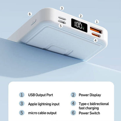 🎁New Arrival 2026: 50% OFF💥22.5W 10,000 mAh Magnetic Wireless Phone Charger with Stand