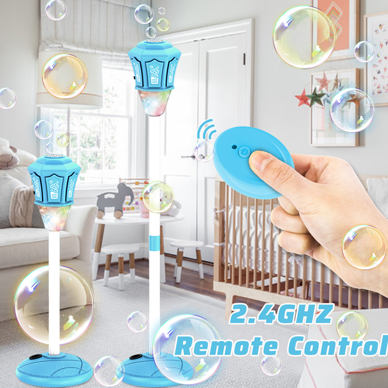 Remote Control Streetlight Bubble Machine