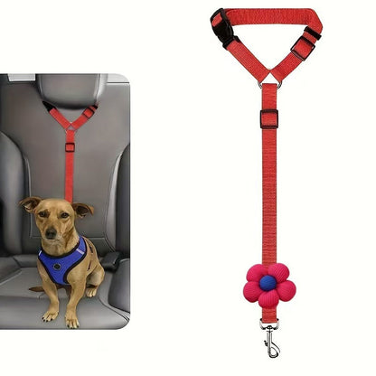 🎁2-in-1 Dog Car Seat Belt & Walking Leash