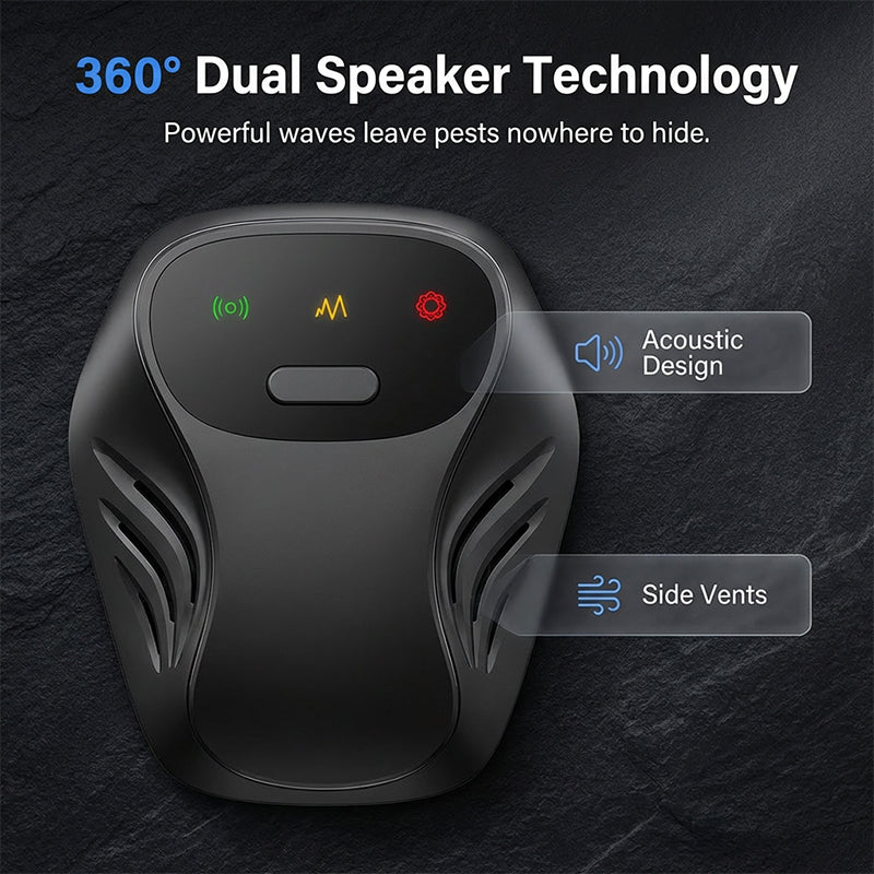 3-Speed Inverter Ultrasonic Pest Repeller