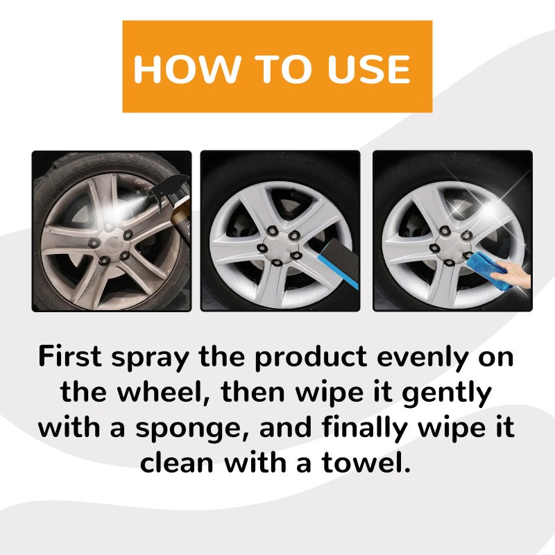 Non-Acid Wheel Cleaner Kit