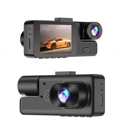 🚗50% OFF NOW ! ✨3‑Channel 1080P Dash Cam with WiFi – Triple Lens Car Driving Recorder