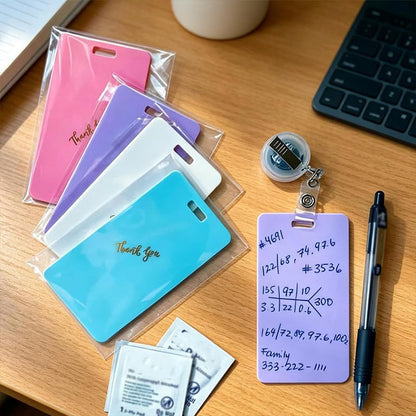 Reusable Dry Erase Memo Pads