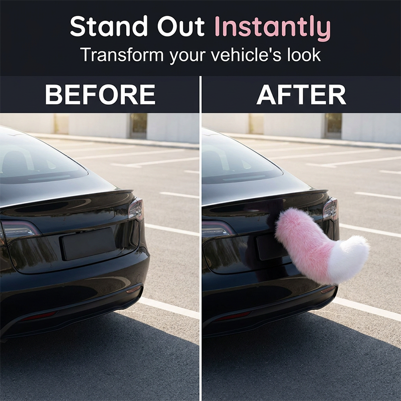 ⏳Limited-time 50% off 🚗🐾 Remote Control Electric Car Tail – Make Your Car Stand Out