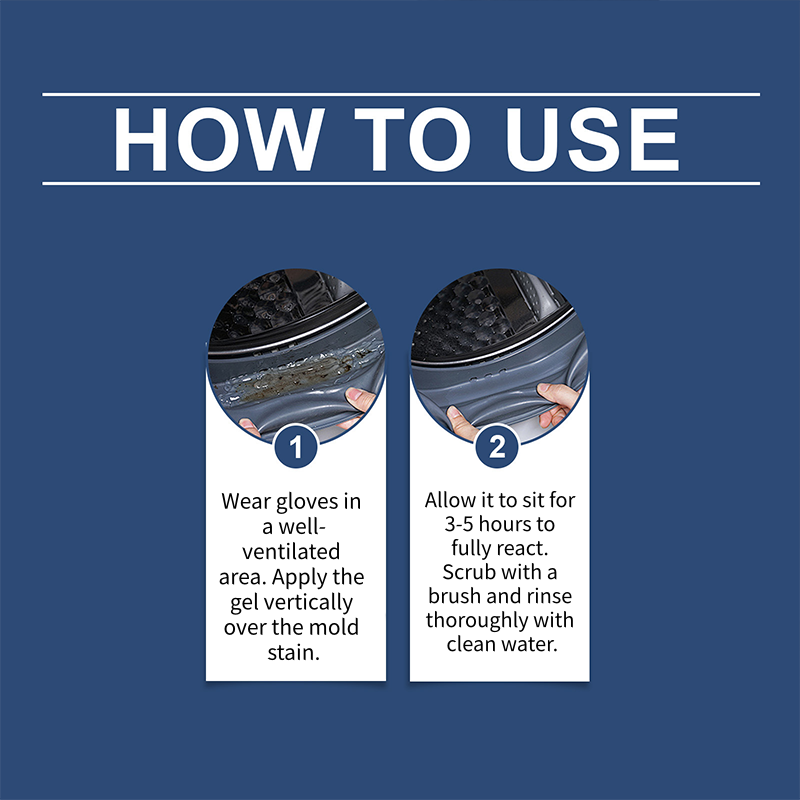 🧼 LIMITED-TIME 50% OFF! ✨ Mold Stain Remover Gel – Thick, Penetrating, Multi-Surface 🚿