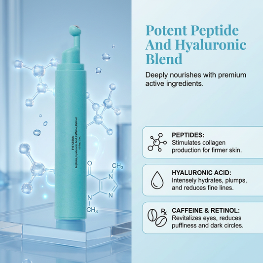Peptide Eye Serum with Massage Applicator