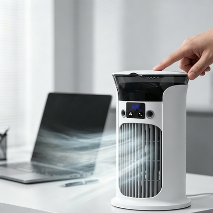 3-in-1 USB Desktop Air Cooler Fan