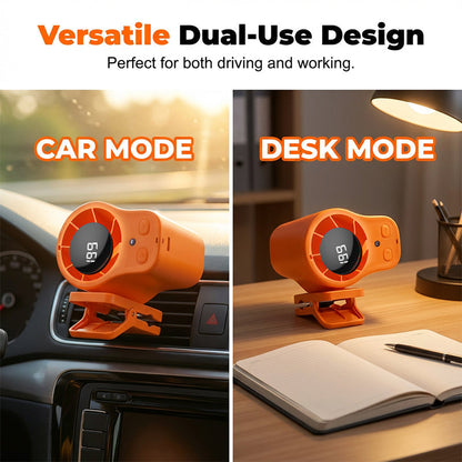 🔥Hands-Free Personal Cooling Fan with LED Display