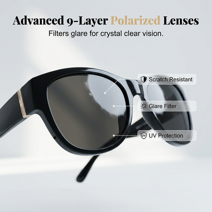 🕶️👓 50% OFF! Attention, glasses wearers: these oversized sunglasses slide right over your own glasses and make you look like a movie star—no expensive clip-ons, no fiddling with lenses!