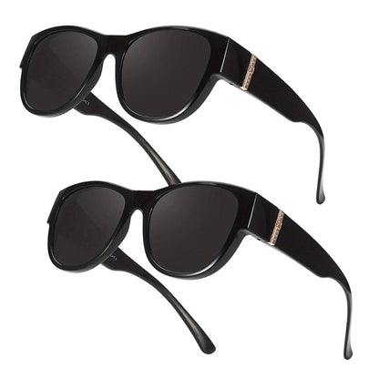 🕶️👓 50% OFF! Attention, glasses wearers: these oversized sunglasses slide right over your own glasses and make you look like a movie star—no expensive clip-ons, no fiddling with lenses!