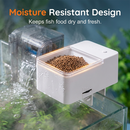 😴➡️🐠 Auto Fish Feeder – Built-in Timer, Perfect for Busy Owners | Up to 30 Days 🗓️