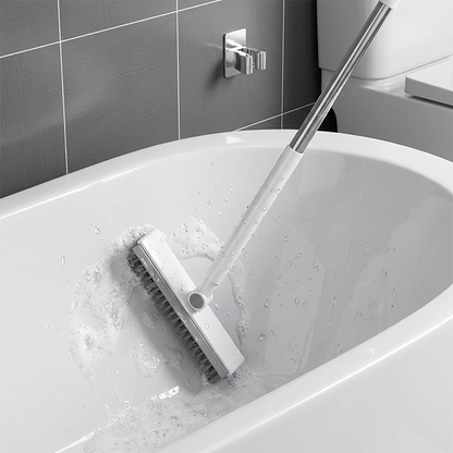 🔥UP TO 50% OFF!!🎁2-in-1 Grout & Corner Scrubber Brush with Squeegee🧹