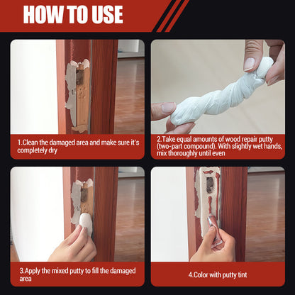 📢📢50% OFF !! ⏰Wood Repair Epoxy Putty Set