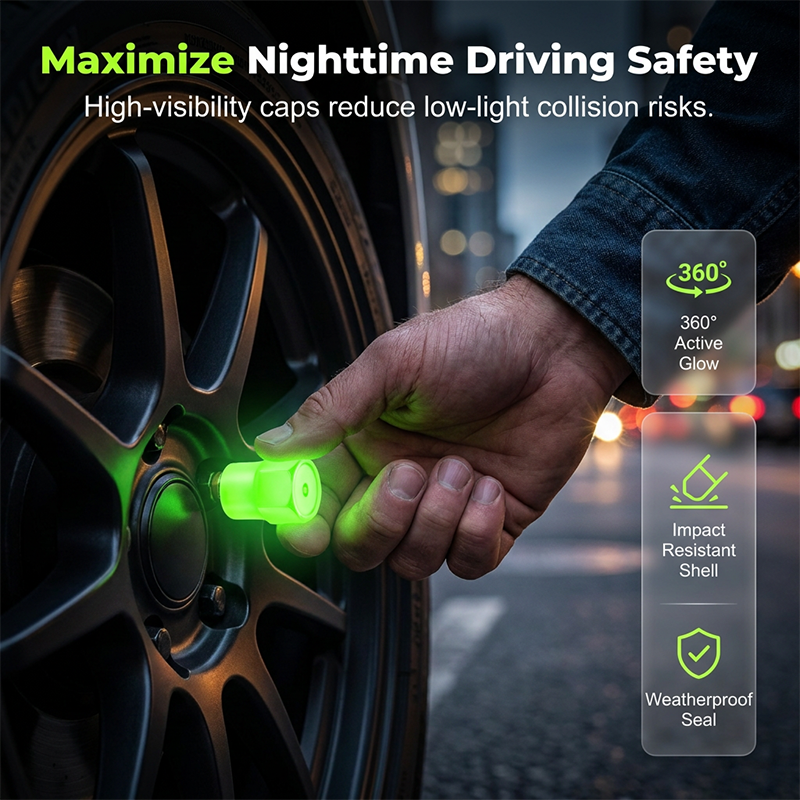 ⏳Limited-time 50% off⏰Universal Luminous Tire Valve Caps🪄🚗