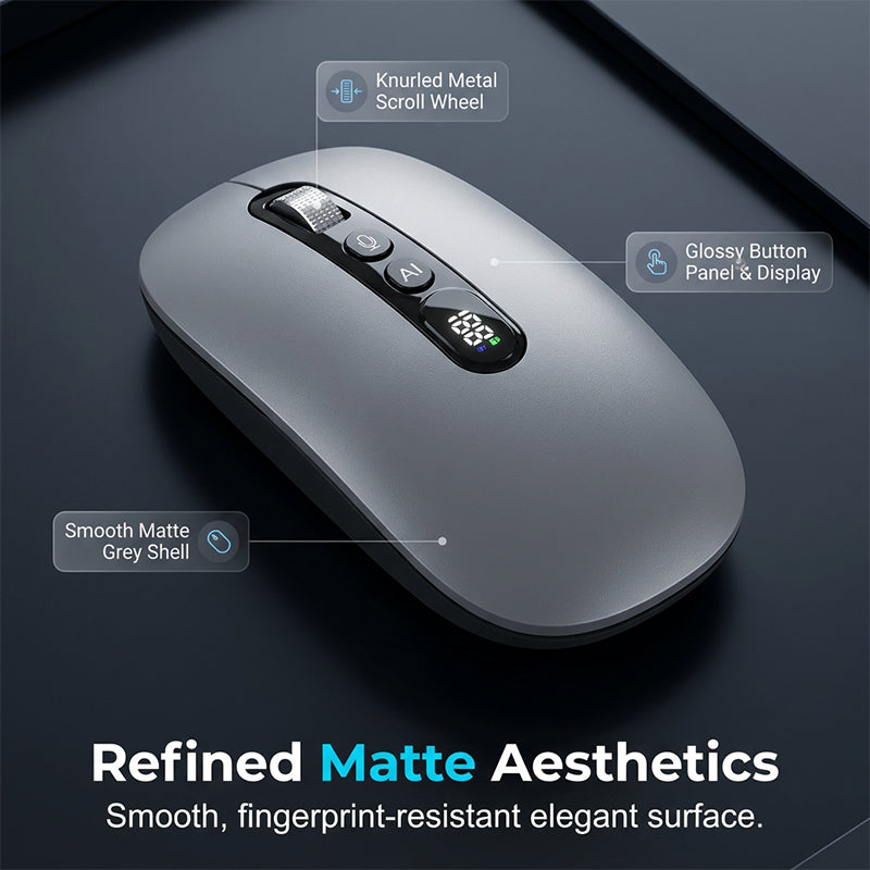 🖱️ LIMITED-TIME 50% OFF! 💥 AI Smart Voice Wireless Mouse – 1600 Words/Min, Translation Hub, Ergonomic ✨