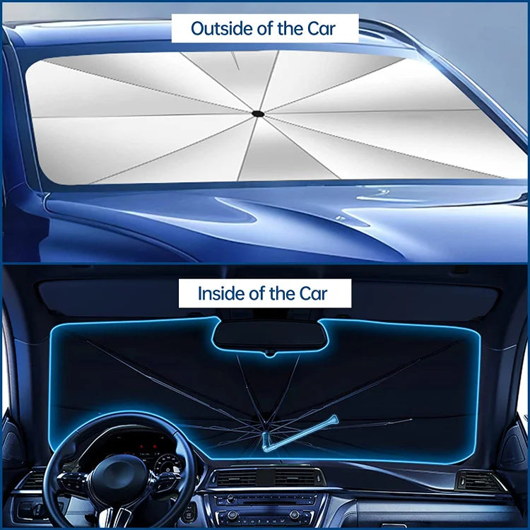 🌞 50% Off 🌈 Foldable Car Sunshade for the Windshield