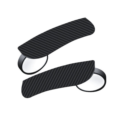 Adjustable Blind Spot Mirrors with Rain Visor