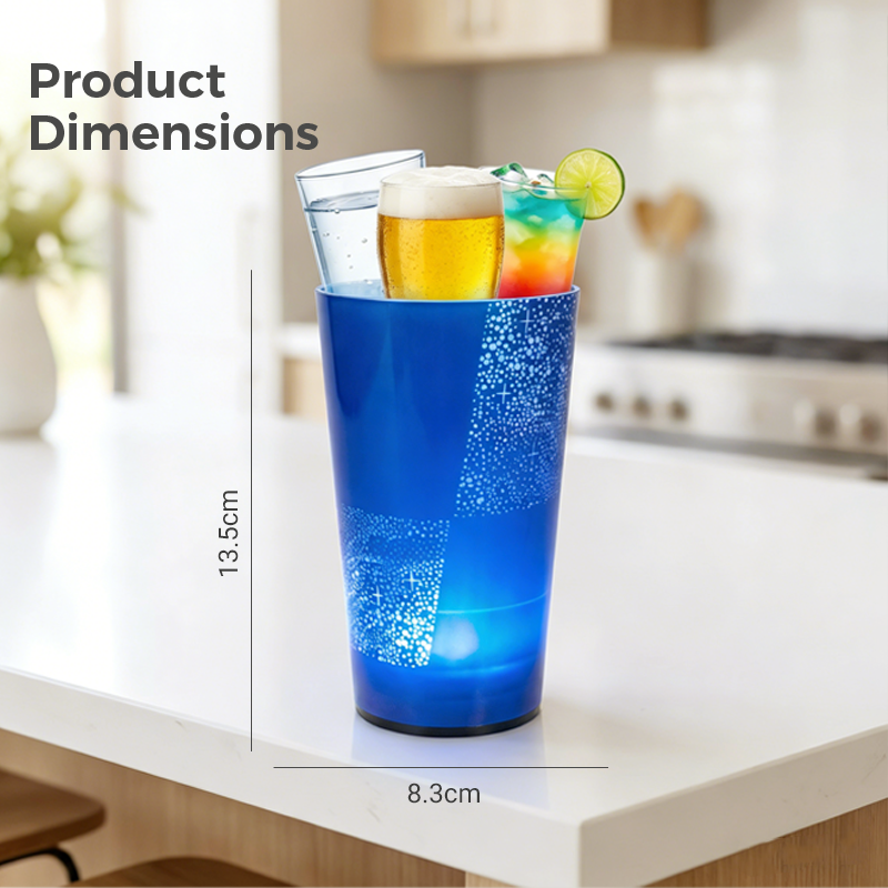 Luminous Red Bull Cup with Straw – For Parties, Bars & Events 🥤✨