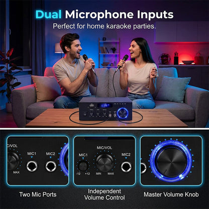 ⏰🔥LIMITED TIME 50% OFF!🔥Digital Amplifier for Karaoke and Music