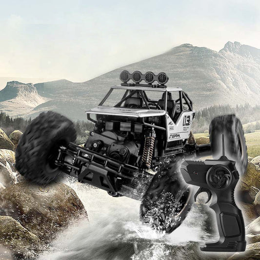 A remote-controlled climbing car made of lightweight metal, specially designed for children 🎁 The perfect gift!