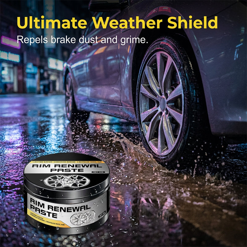 🔥Buy 1 Get 1 Free(each only 8.5$!!!)🔥50K+ SOLD!💨✨All-in-One Wheel Care & Restoration Paste