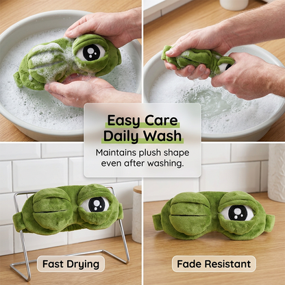 Funny 3D Frog Sleep Eye Mask🐸🤣