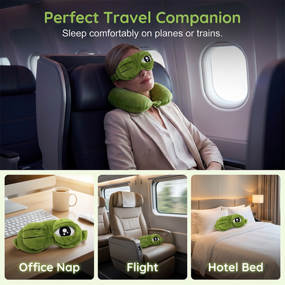 Funny 3D Frog Sleep Eye Mask🐸🤣