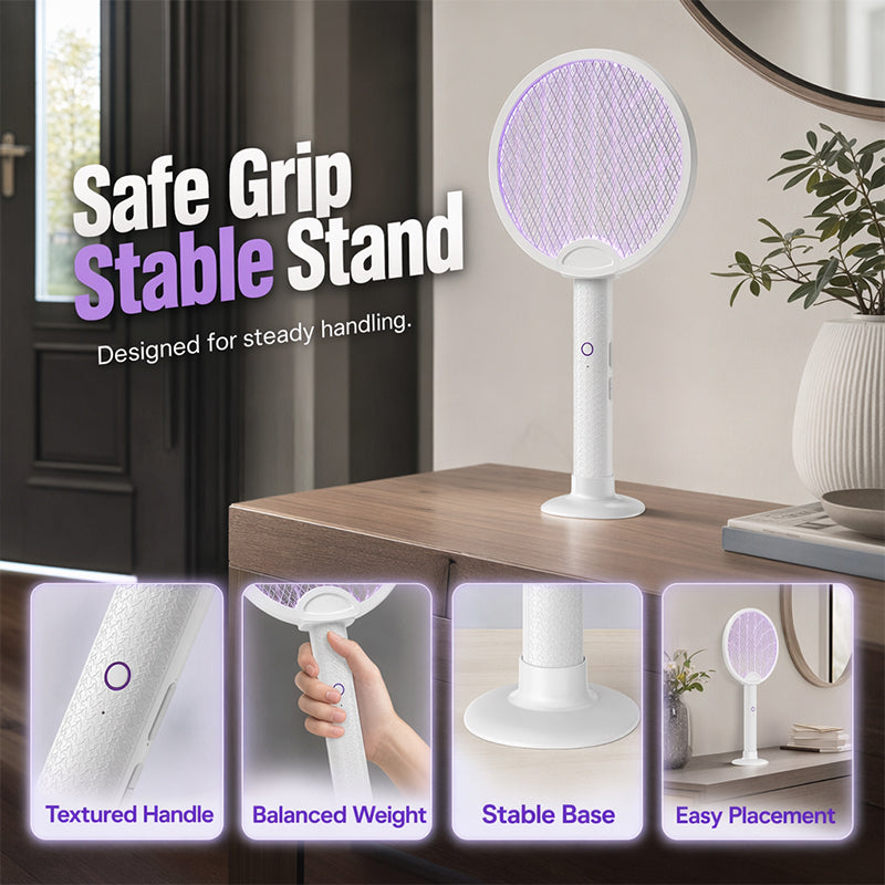 ⏰2-in-1 Rechargeable Electric Fly Swatter