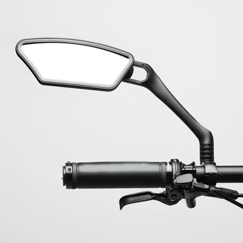 💥360° Rotatable Bicycle Rearview Mirror – Shock-Absorbing Arm, Weather-Resistant, Universal Mount 🛡️