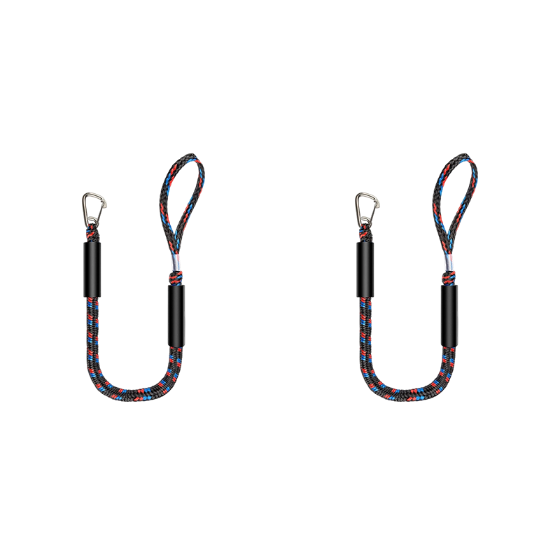 Heavy-Duty Bungee Dock Lines with Stainless Steel Clip🛥️