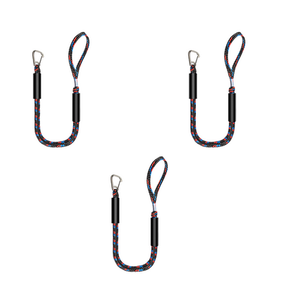 Heavy-Duty Bungee Dock Lines with Stainless Steel Clip🛥️