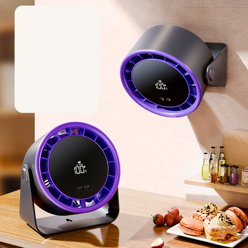 ✨️Limited Time 50% Off! 🌬️Keep you cool all summer! ❄️Rechargeable USB Desk Fan for Bedroom