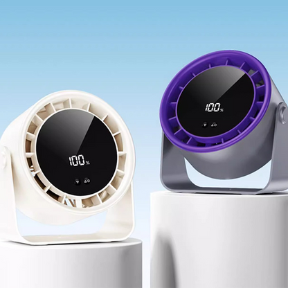 ✨️Limited Time 50% Off! 🌬️Keep you cool all summer! ❄️Rechargeable USB Desk Fan for Bedroom