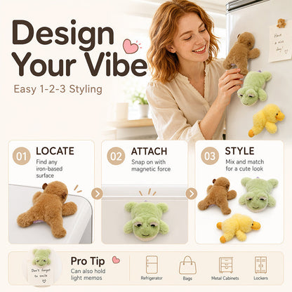 🎁Lovely Plushie Fridge Magnet Doll