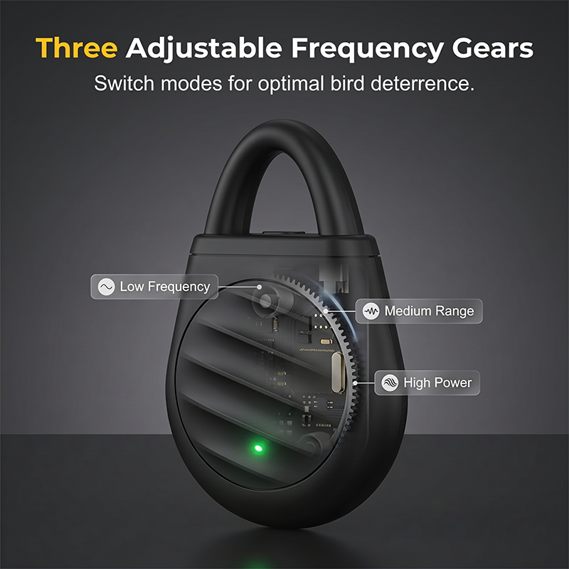 ⏳🔥LIMITED-TIME 50% OFF! ⏰Portable Ultrasonic Bird Repellent Keychain