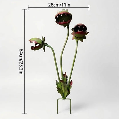 🔥50% OFF 🌻Plants vs. Zombies comes to life！🏡Whimsical Metal Carnivorous Plant Garden Stake