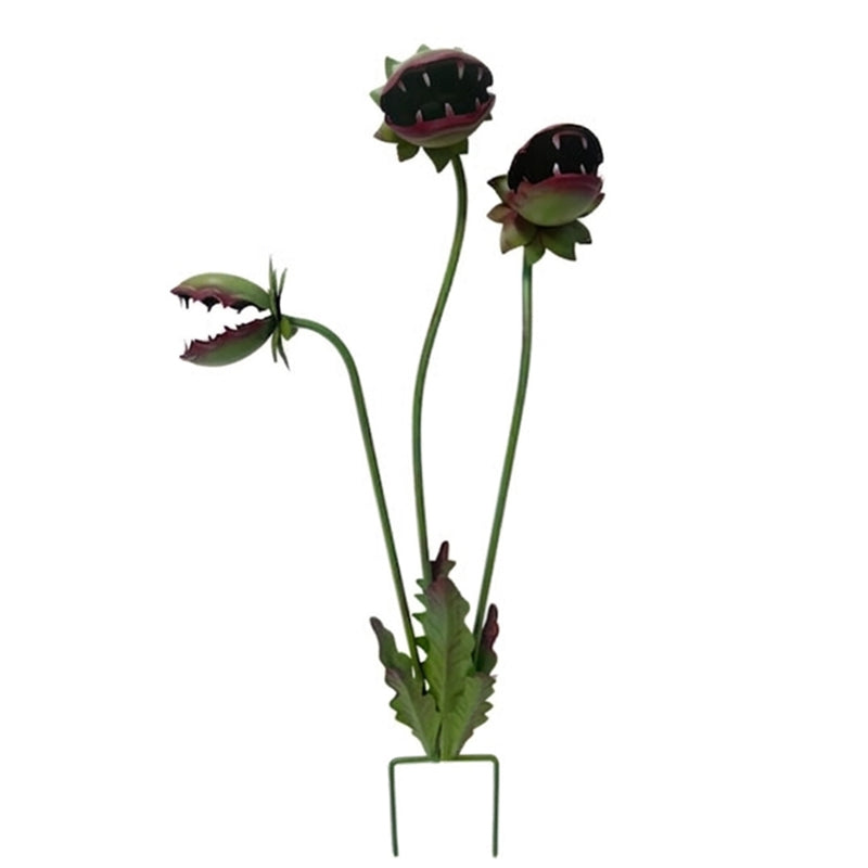 🔥50% OFF 🌻Plants vs. Zombies comes to life！🏡Whimsical Metal Carnivorous Plant Garden Stake