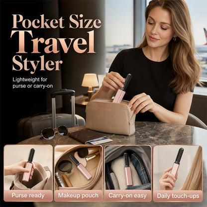 🥳2026 HOT SALE🥳💞50K+ SOLD! 💇✨ 50% OFF! Portable Cordless Hair Straightening Comb – heats in 3 seconds, smooths bangs & flyaways anywhere. Quick, neat styling on the go! 🛡️✅