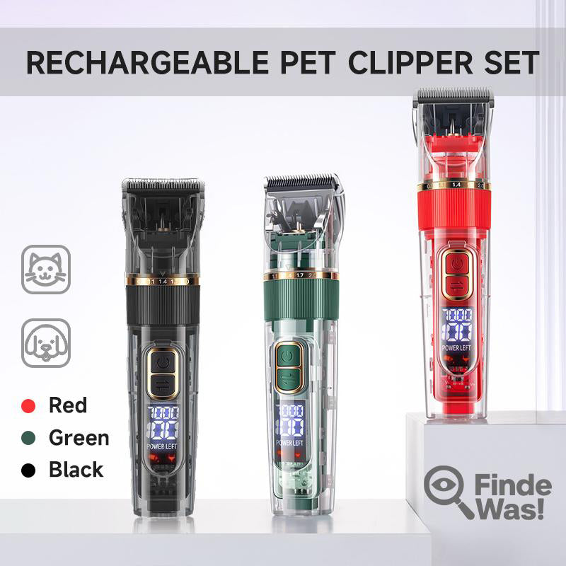 ✂️ 50% off – Quiet Pet Groomer – rechargeable, powerful, and versatile – ideal for dogs and cats 🐾